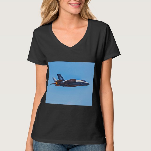 Lockheed Martin F-35A Lightning II T-Shirt (Vorderseite)