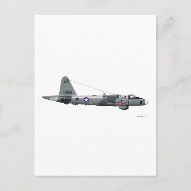 Lockheed P2V Neptune Postkarte (Vorderseite)