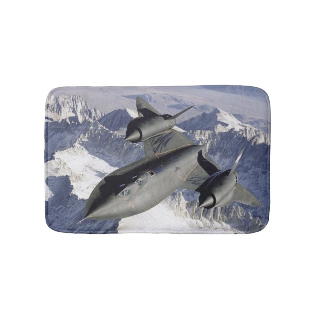 Lockheed SR-71B Blackbird Badematte (Vorderseite)