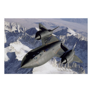 Lockheed SR-71B Blackbird Poster