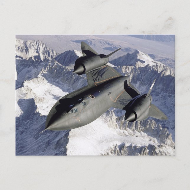 Lockheed SR-71B Blackbird Postkarte (Vorderseite)