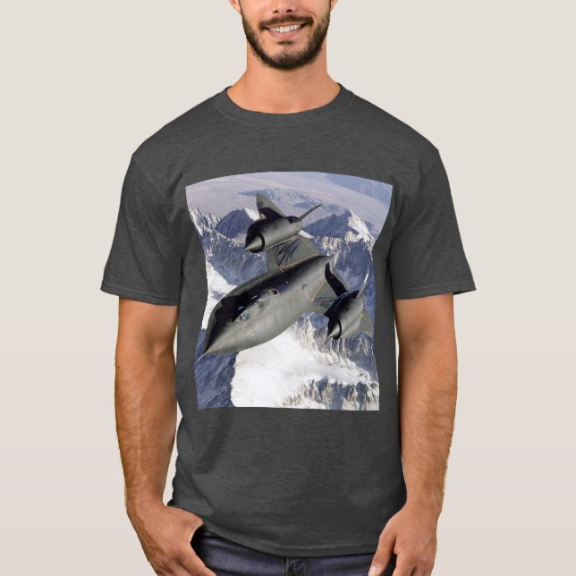 Lockheed SR-71B Blackbird T-Shirt (Vorderseite)