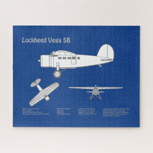 Lockheed Vega 5B - Flugzeugpläne ABD