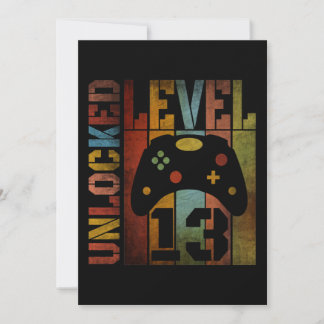 LOCKIERTE EBENE 13 EINLADUNG