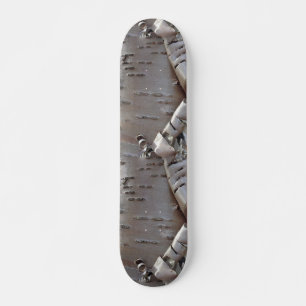 Lockige Birkenrinde Rustikal Skateboard