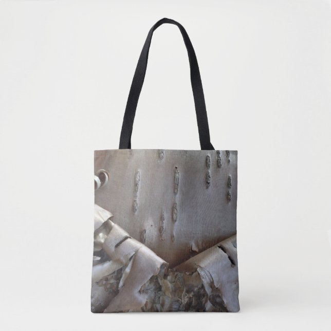 Lockige Birkenrindenbaum-Rustikalität Tasche (Vorderseite)