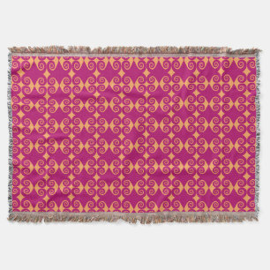 Lockiges Diamantmuster Decke