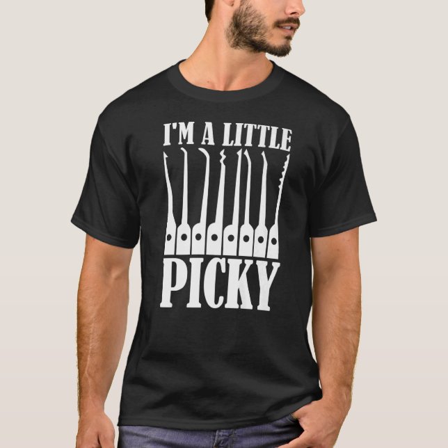 Locksmith Keys Locks Picky 7 T-Shirt (Vorderseite)
