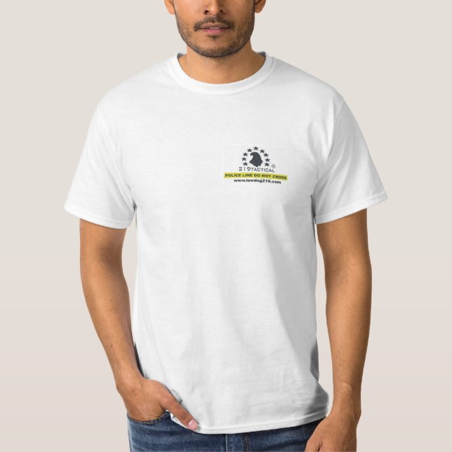 Lockvogel der Polizei k9 T-Shirt (Vorderseite)