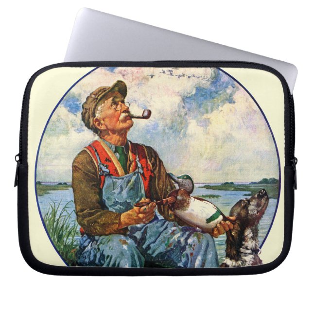 Lockvögel Laptopschutzhülle (Vorderseite)