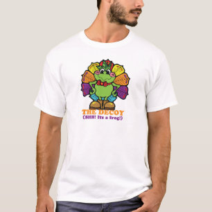 Lockvogel Truthahn Frosch T-Shirt