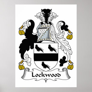 Lockwood-Familienwappen Poster