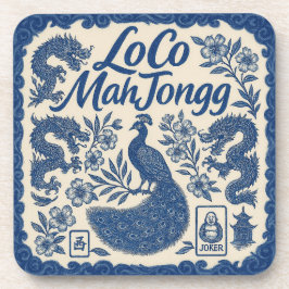 LoCo Mahjong Set of Coasters Getränkeuntersetzer