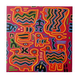 Loco Pajaros con Dos Cabezas Fliese