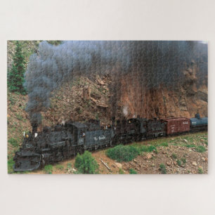 Locomotive à vapeur #11 Jigsaw Puzzle 1014 pc.