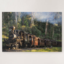 Locomotive à vapeur #17 Jigsaw Puzzle 1014 pc.