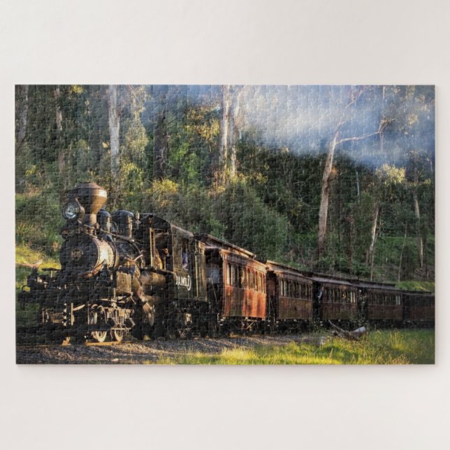 Locomotive à vapeur #17 Jigsaw Puzzle 1014 pc. (Horizontal)