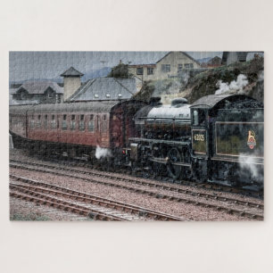 Locomotive à vapeur #18 Jigsaw Puzzle 1014 pc.