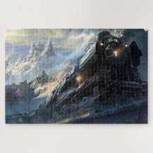 Locomotive à vapeur #28 Jigsaw Puzzle 1014 pc.