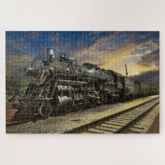 Locomotive à vapeur #29 Jigsaw Puzzle 1014 pc.