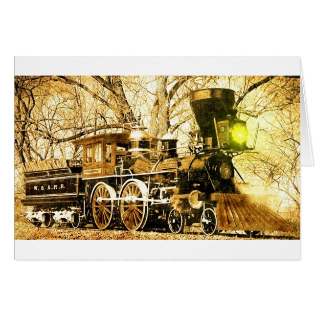 Locomotive à vapeur générale (Devant horizontal)