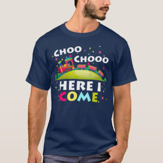 Locomotive Choo Boys Girls Bahn T-Shirt
