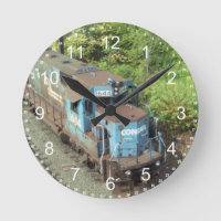 Locomotive Diesel Conrail #1644 GP-15-1 Horloge mu