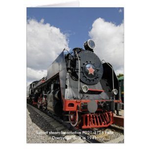 Locomotive, locomotive à vapeur soviétique FD21-31
