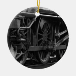 Locomotive mechanic school keramik ornament