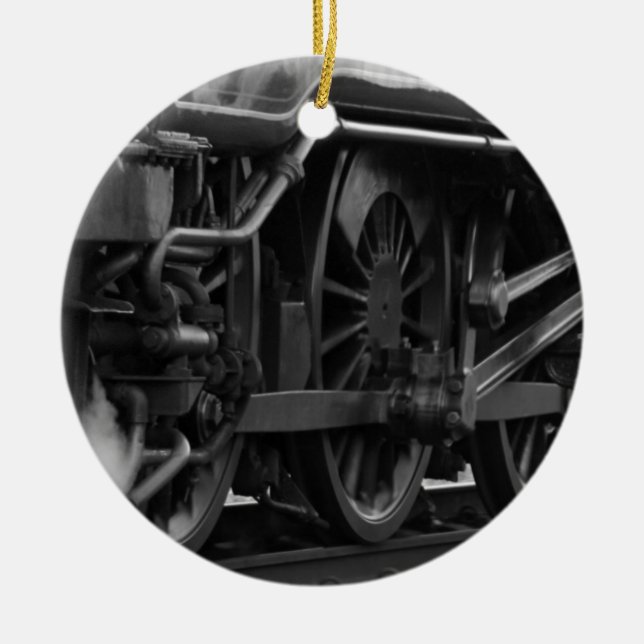 Locomotive mechanic school keramik ornament (Vorne)