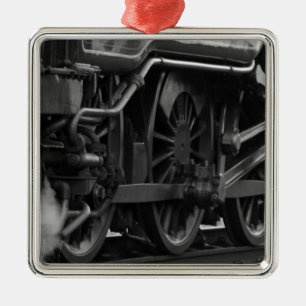 Locomotive mechanic school ornament aus metall