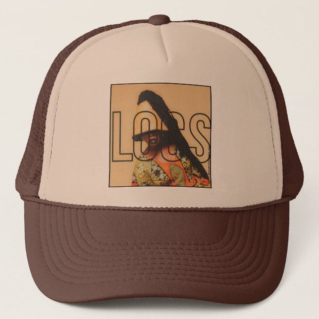 Locs2 Trucker Hat Truckerkappe (Vorderseite)