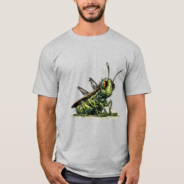 Locust Art Design T - Shirt Vector (Vorderseite)