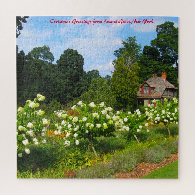 Locust Grove New York.Christmas Greetings Jigsaw P (Vertikal)