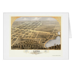 Loda, carte panoramique de l'IL - 1869