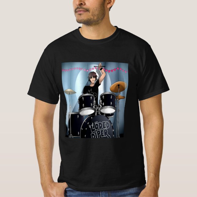 Loded diper Kunst T-Shirt (Vorderseite)