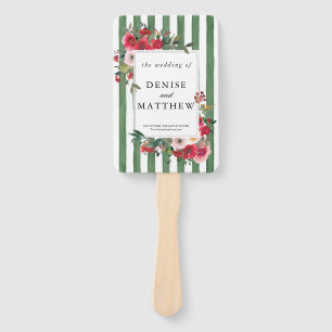 Loden Frost Green Wedding Einladung Fächer