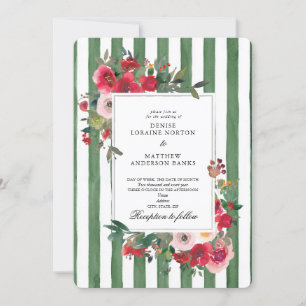 Loden Frost Grün Hochzeitseinladung Einladung