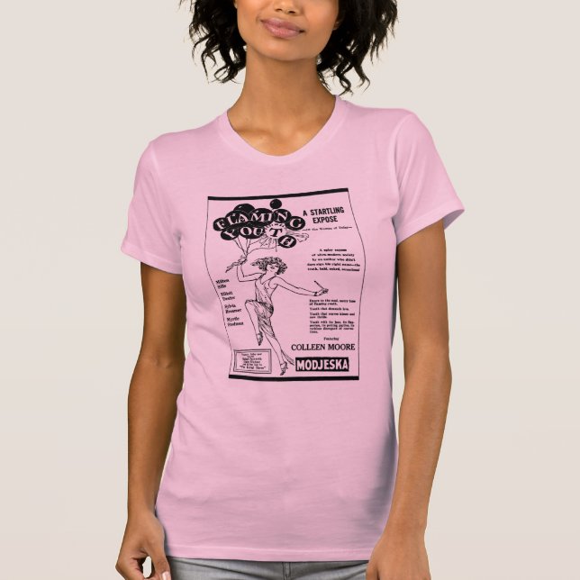 LODERNDE JUGEND 1924 Colleen Moore T-Shirt (Vorderseite)