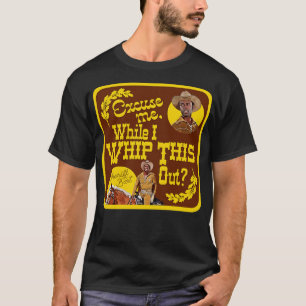 Lodernde Sättel Sheriff Bart Peitsche dies heraus T-Shirt