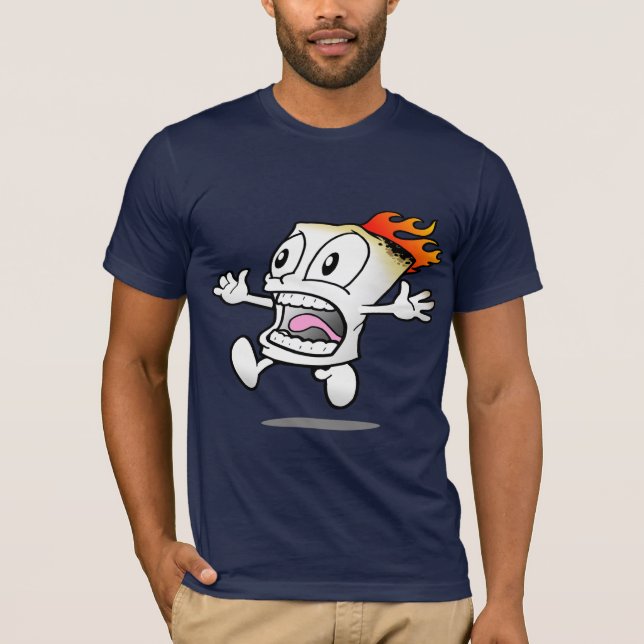 Lodernder Eibisch T-Shirt (Vorderseite)