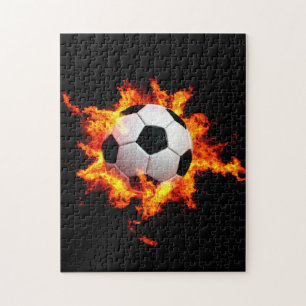 Lodernder Fußball