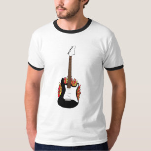 Loderndes Gitarren-Shirt T-Shirt