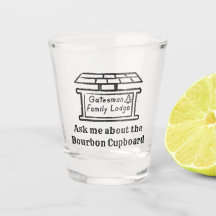 Lodge Bourbon Shotglas
