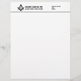 Lodge Letterhead - Bold Briefbogen