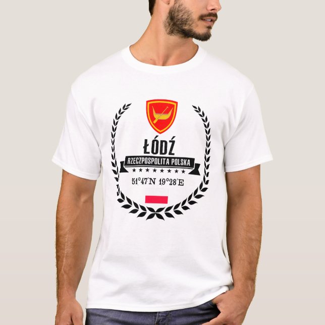 Łódź T-Shirt (Vorderseite)