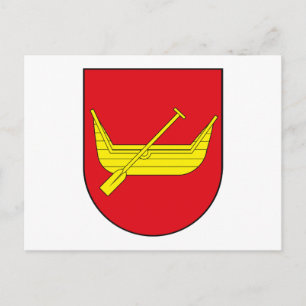 Lodz-Wappen Postkarte