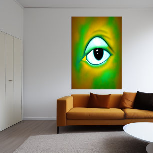 L'oeil AI Art Poster