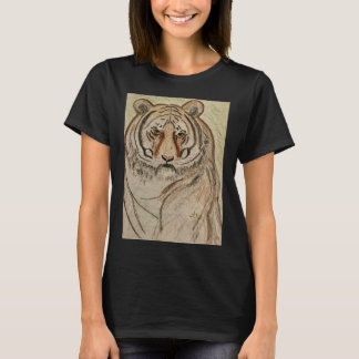 L'oeil du T-shirt tigre