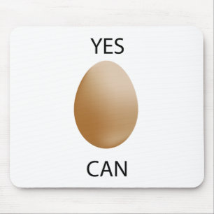 L'oeuf pendule, the egg clock. mousepad